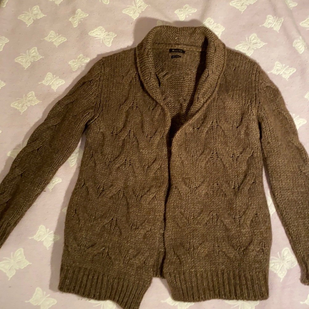 Massimo Dutti alpaca cardigan/jacket